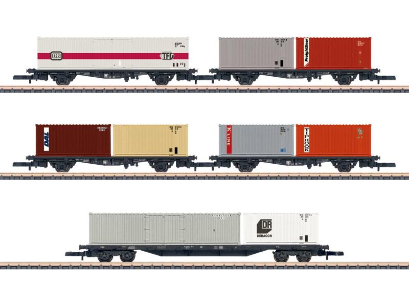 Märklin 82664 Containertragwagen- Set (Z)