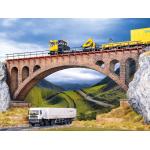 VOLLMER 42549 Mauersteinbrücke, gerade H0