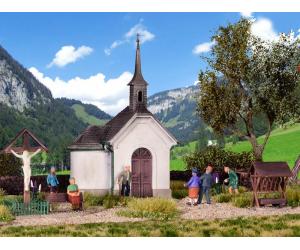 KIBRI 39780 H0 Kapelle mit Zubehör, H0 - Ansicht 1