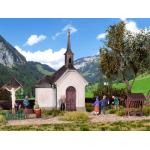 KIBRI 39780 H0 Kapelle mit Zubehör, H0 - Ansicht 1