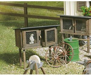 POLA 333209 -  1 Hasenstall handbemalt