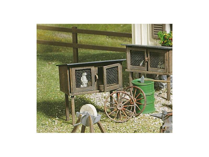 MODELLO 333209 - 1 Hasenstall dipinto a mano
