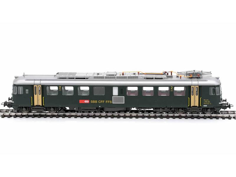 PIKO 96841 SBB RBe 4/4 Triebwagen grün, ACS Mfx