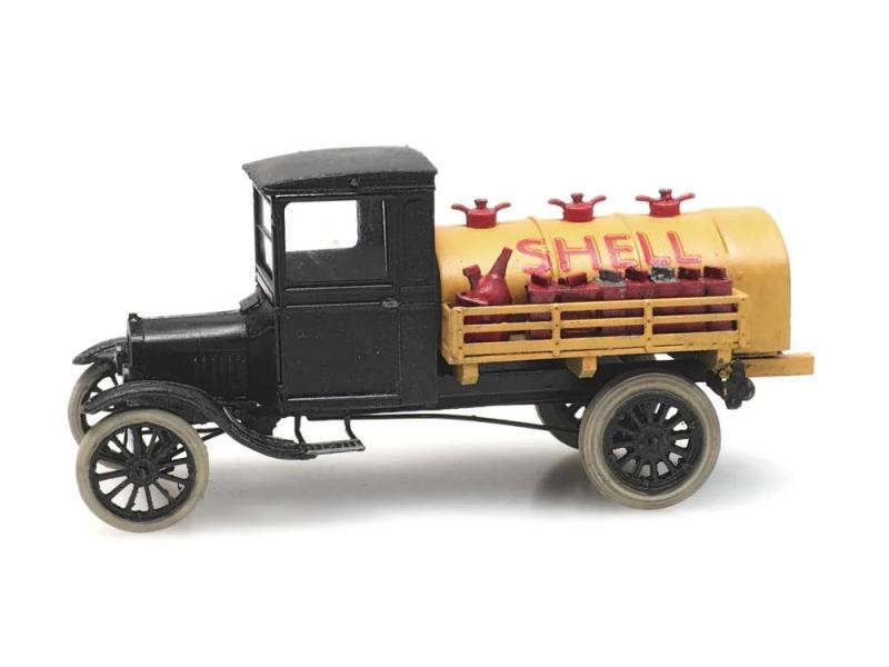 ARTITEC 387.418 Ford Model TT Tankwagen Shell, H0