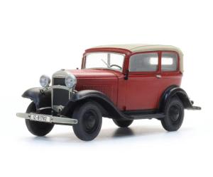 Artitec 387.643 – Opel 1.2l mit offenem Verdeck, 1933 H0 - Detailansicht 2