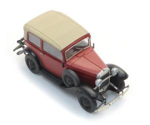 Artitec 387.643 – Opel 1.2l mit offenem Verdeck, 1933 H0 - Detailansicht 4