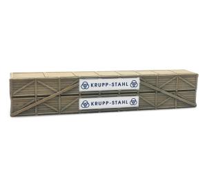 Artitec Transportkiste, Zuladung Bahn LKW aus Holz H0
