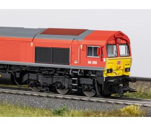 Märklin 39076 DB Diesellok Class 66 mfx+ Rauchausstoß - Detailansicht 2
