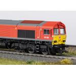 Märklin 39076 DB Diesellok Class 66 mfx+ Rauchausstoß - Detailansicht 2