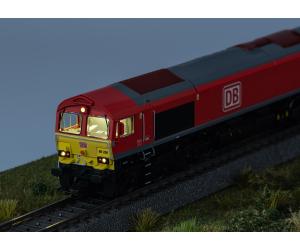 Märklin 39076 DB Diesellok Class 66 mfx+ Rauchausstoß - Detailansicht 4
