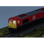 Märklin 39076 DB Diesellok Class 66 mfx+ Rauchausstoß - Detailansicht 4