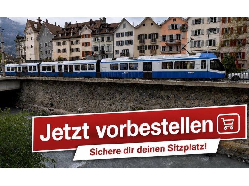BEMO 7345115 Description du modèle : RhB ABe 4/16 VBZ « Weissfluh » H0/m