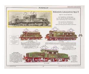 MÄRKLIN 10920 Krokodil-Replika SBB Spur 0 - Detailansicht 5