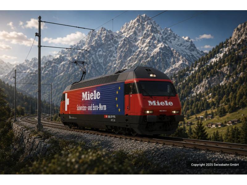 Märklin 34611 SBB Werbelok, Miele - Mfx - Sound