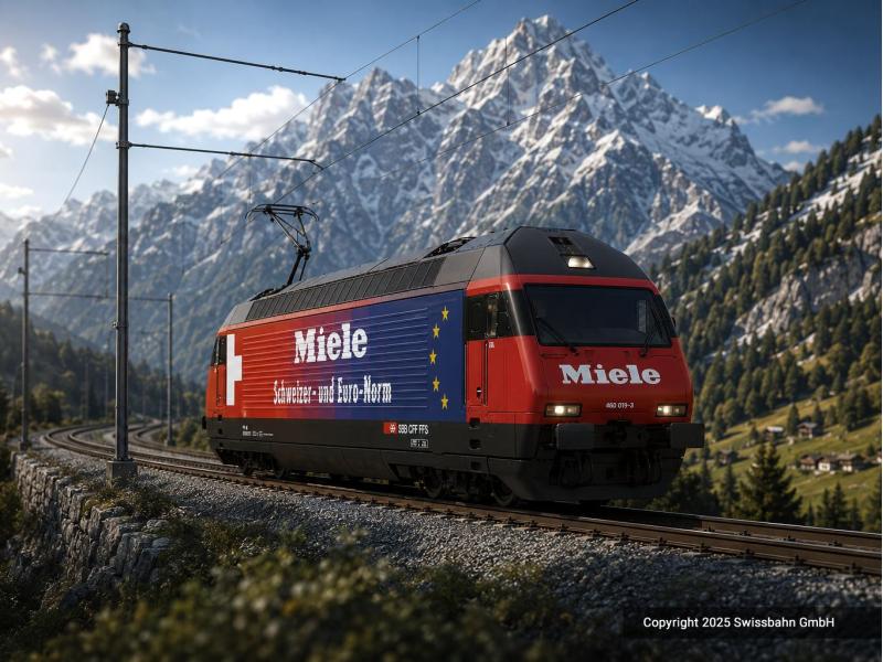 Märklin 34611 .01 SBB Werbelok, Miele - Mfx - Sound