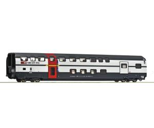 ROCO 6200214 SBB Doppelstockwagen 1. Kl. H0 mit Gepäckabteil