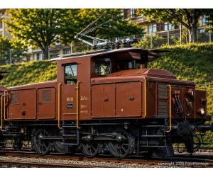 PIKO 97582 SBB Rangierlok Ee 3/3 II Rotbraun. DCS - Ansicht 1
