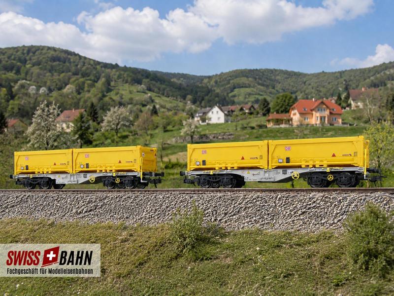 ESU 36600 Wagon porte-conteneurs DB, série H0