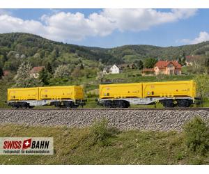 ESU 36603 DB Containertragwagen, Sgmmns H0 - Ansicht 1