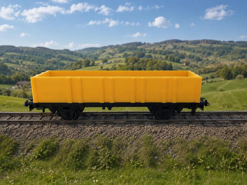 Märklin 044710 Hochbordwagen -gelb H0