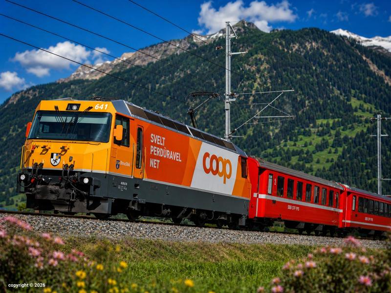 BEMO 1359181 RhB Ge 4/4 III 641 Verbe 'Coop' H0/m