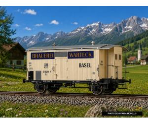 BRAWA 47877 SBB K2 Warteck Bier K2 (AC)
