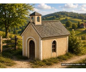 MS 98510 Kleine Kapelle auf dem Lande - H0 Lasercut - Ansicht 1