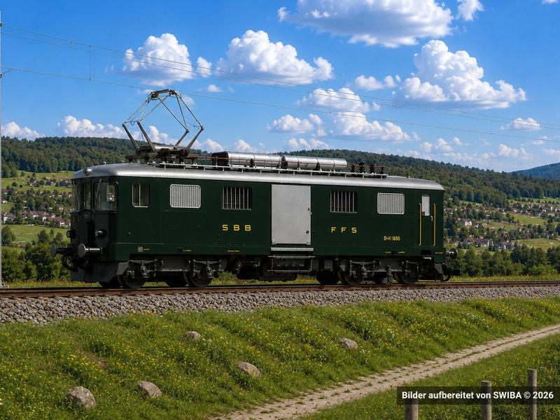 ROCO 7710014 - SBB Elektro-Gepäcktriebwagen De 4/4 DCS