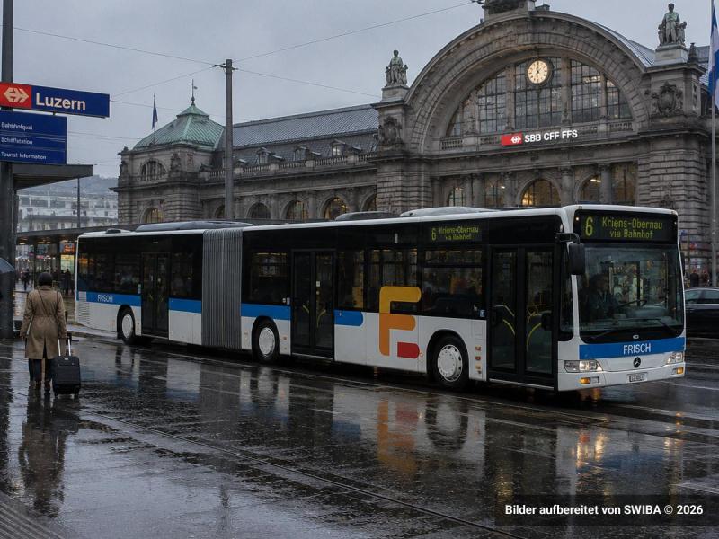 Rietze 72763 MAN City autobus articulé Lions - Luzern...
