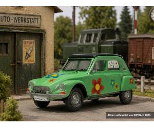 Artitec 387.666 – Citroën Dyane, 2CV 70er Jahre, H0