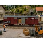 Exact-train 22033 SBB Güterwagen gealtert, H0 - Ansicht 1