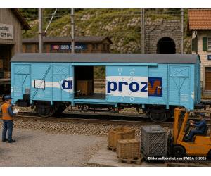 Exact-train 20948 SBB HA Sa, Migros Aproz, AC - Ansicht 1