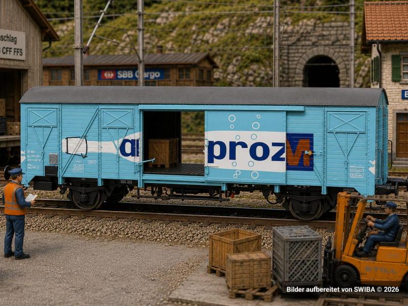 Exact-train 20948 SBB HA Sa, Migros Aproz, AC