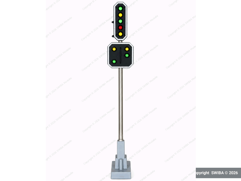Schneider 2208 Signal principal SBB avec signal avancé...