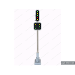 Schneider 2208 SBB Hauptsignal mit Vorsignal 9 LED