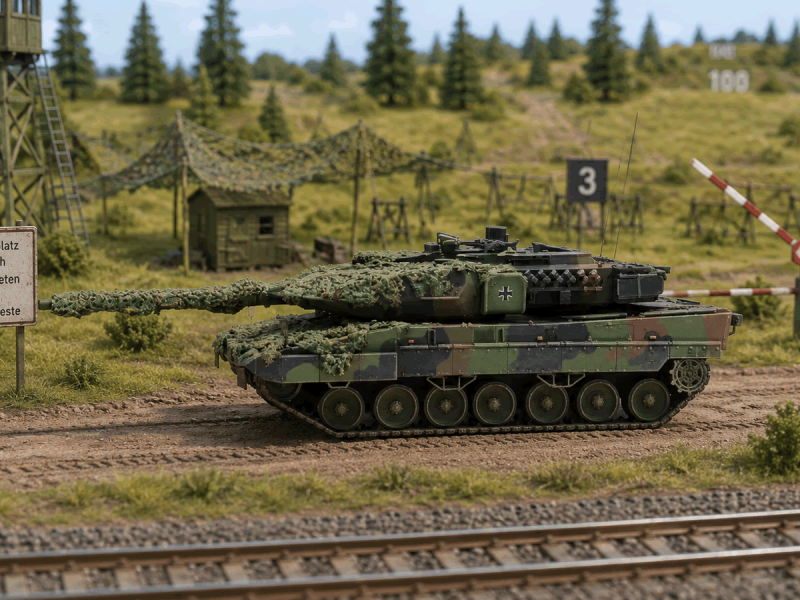 ARTITEC 6870671 Bundeswehr Leopard 2A7V Pronto per il...
