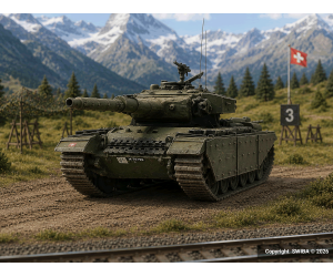 ARTITEC 387.192 Schweizer Armee- Panzer 'Centurion' H0