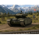 ARTITEC 387.192 Schweizer Armee- Panzer 'Centurion' H0