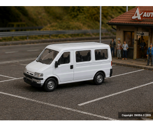 LEMKE 61310 Fiat Ducato II Bus, weiss (N) - Ansicht 1