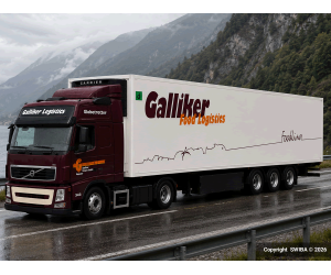 AWM 55192 Volvo XL/Aerop. - Mega-Kühl-KSZ Galliker H0 - Ansicht 1