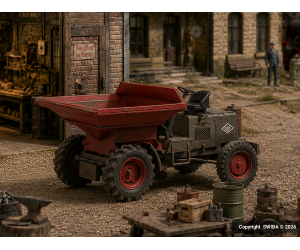 ART 387.421 Muldenkipper- Raddumper, Fertigmodell H0 - Ansicht 1