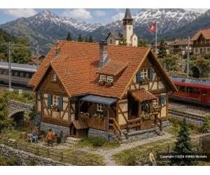 FALLER 130270 Ländliches Fachwerkhaus - H0 - Detailansicht