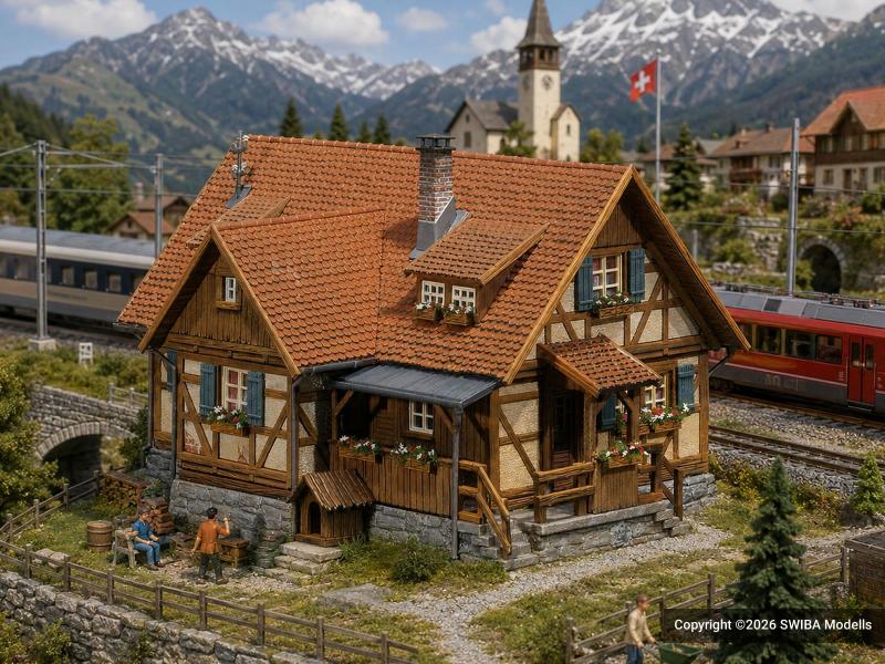 FALLER 130270 Ländliches Fachwerkhaus - H0