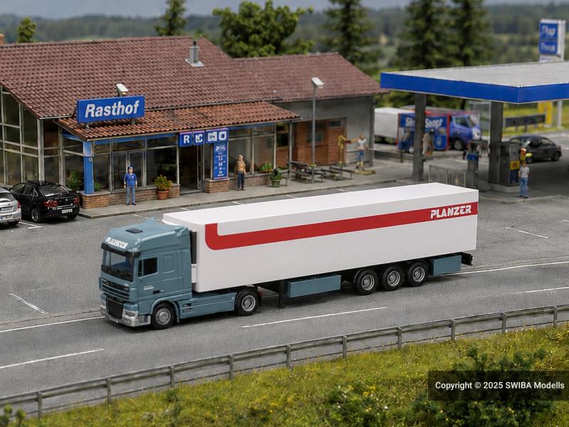 AWM 55146 DAF XF 105 SSC / Aerop.- Planzer H0 (modèle...
