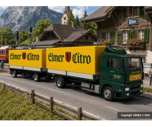 AWM 55104 MAN TGA XL Pritschen-Hängerzug - Elmer Citro - Ansicht 1