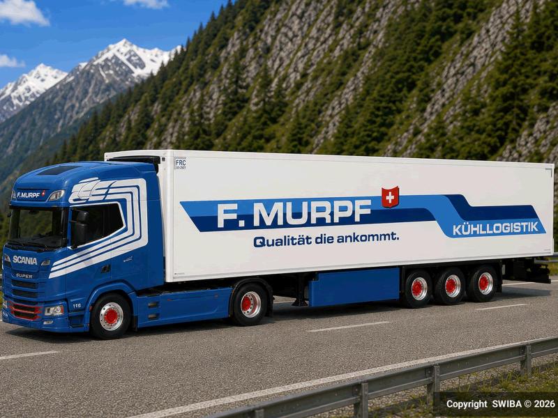 HERPA 319058 DAF XG- Camion frigorifique 'Murpf'