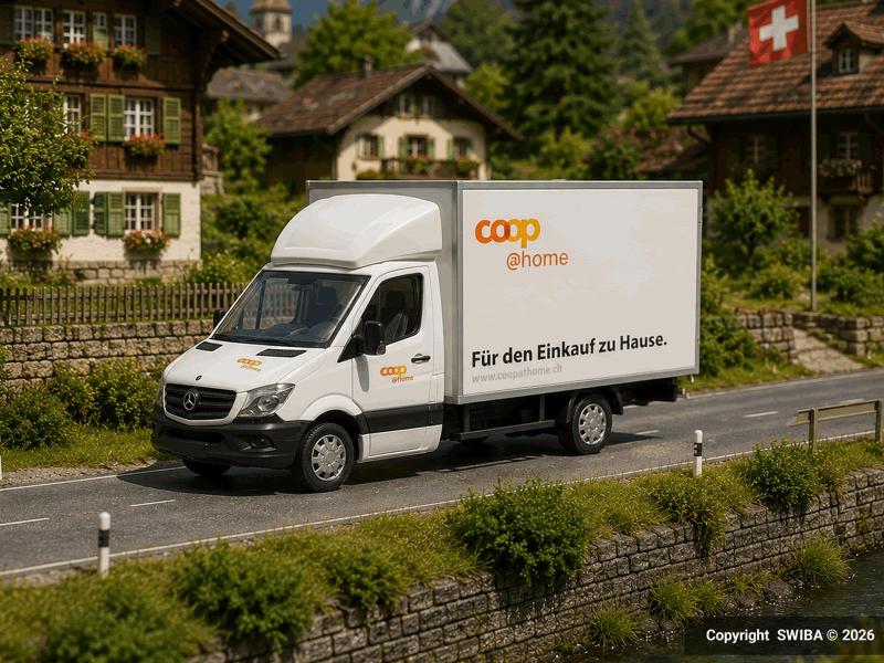 HERPA 5121 MB Sprinter fourgon Coop @home