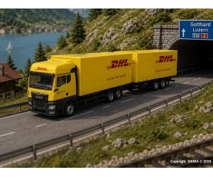 HERPA 313049 MAN TGX GX Wechselkoffer- Hängerzug H0 - Ansicht 1