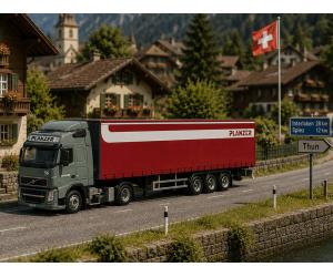 AWM 55179 Volvo FH Planzer Tranport AG - Dietikon H0 - Ansicht 1