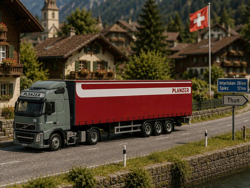 AWM 55179 Volvo FH Planzer Transport AG - Dietikon H0...